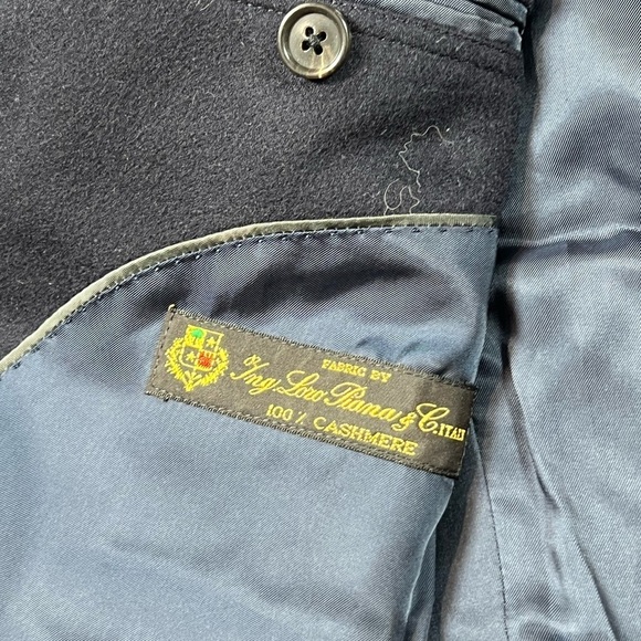 Brooks Brothers 44R Loro Piana 100% Cashmere 1818 Madison Fully Canvassed Blazer - Picture 7 of 15